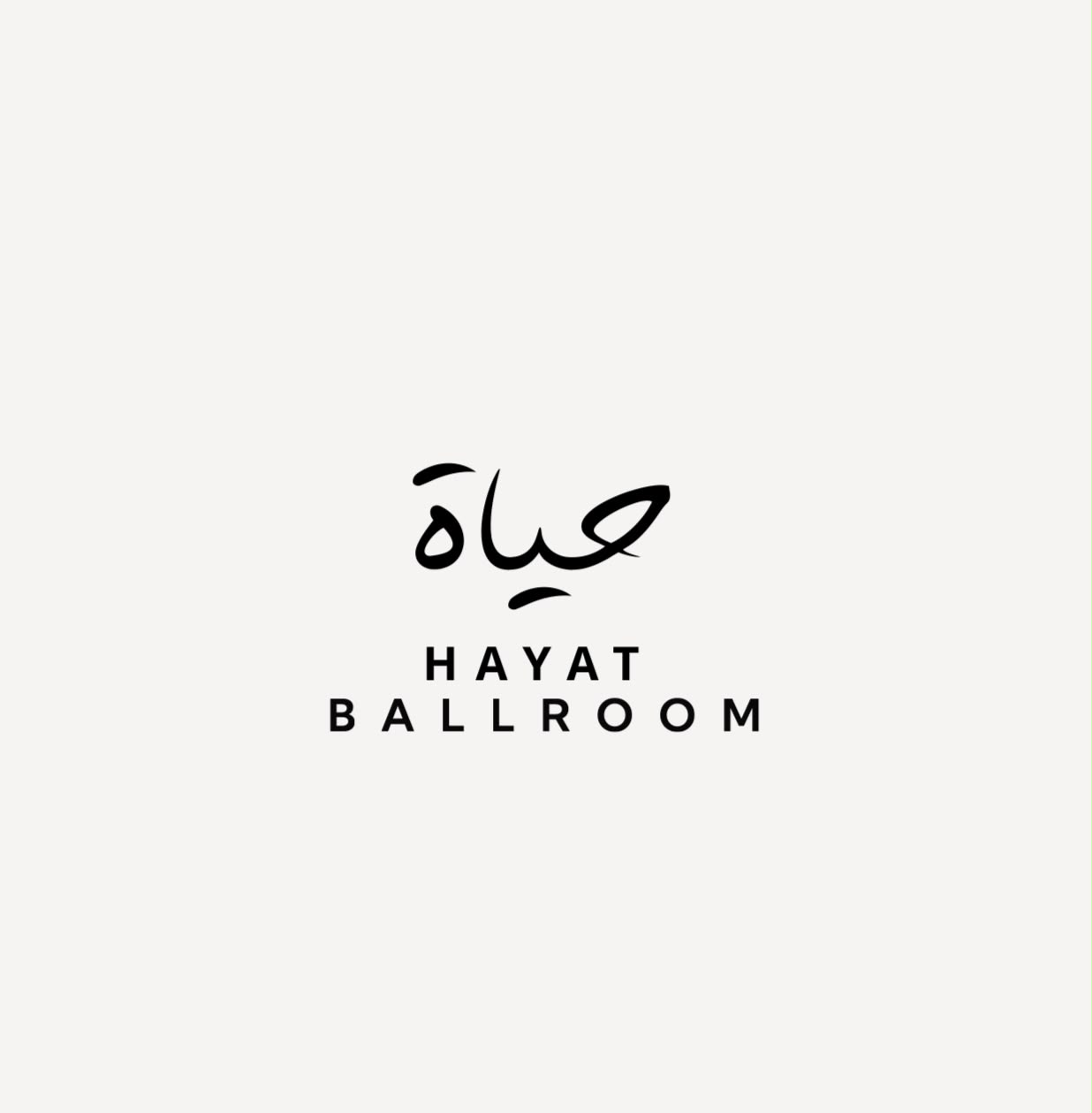 Hayat ballroom